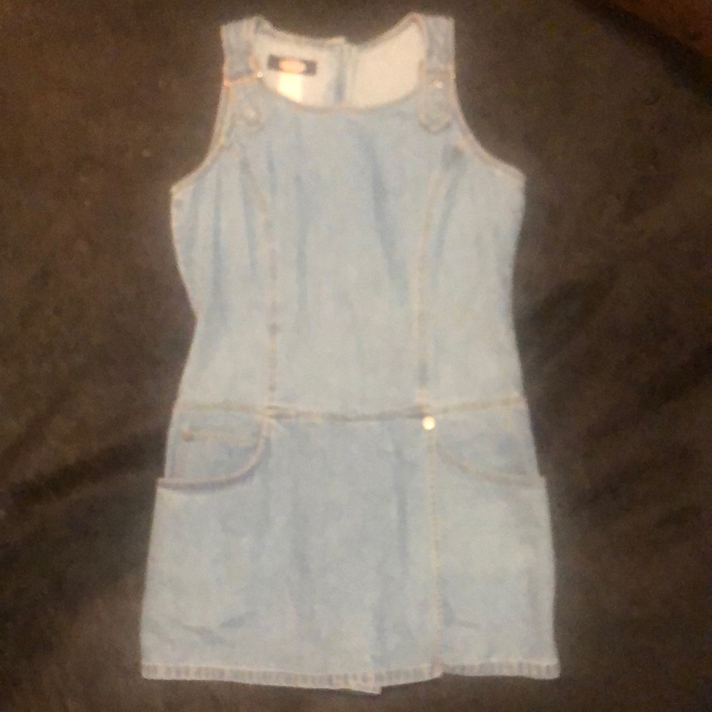O G Jordache Jean Overall Skorts